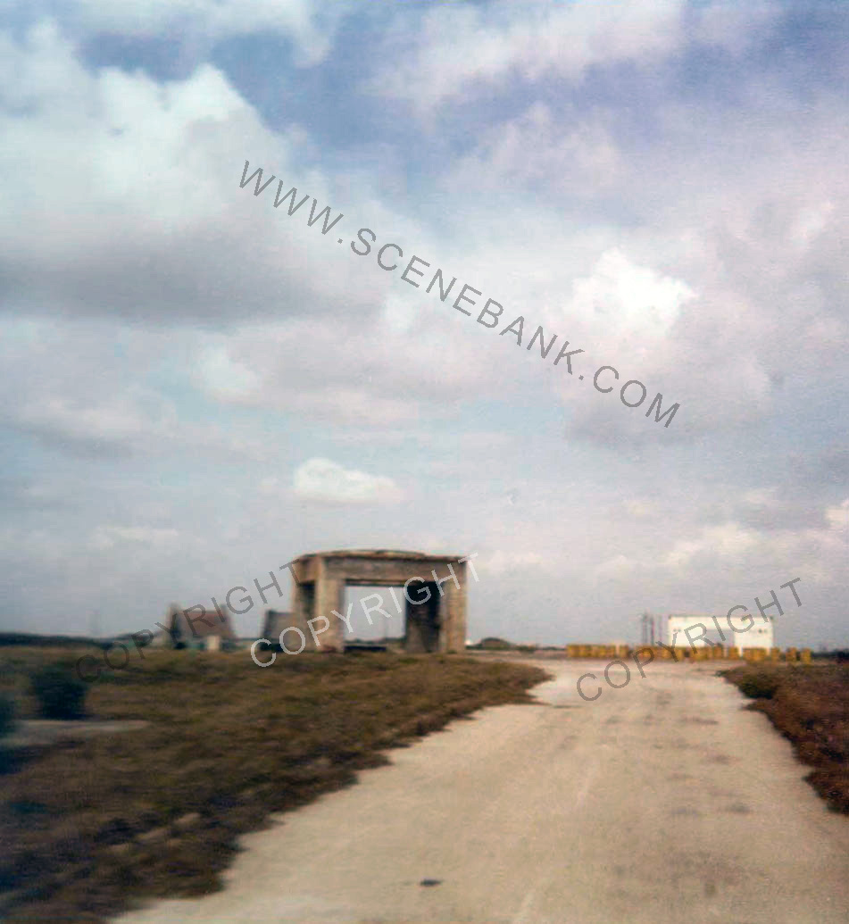 1979 picture of an abandoned NASA launchpad at Cape Canaveral, Florida, USA