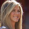 Jennifer Aniston, smiling, sunshine